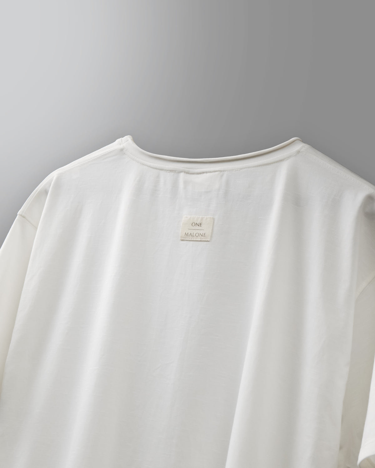 SLUB CREW NECK T-Shirt - White