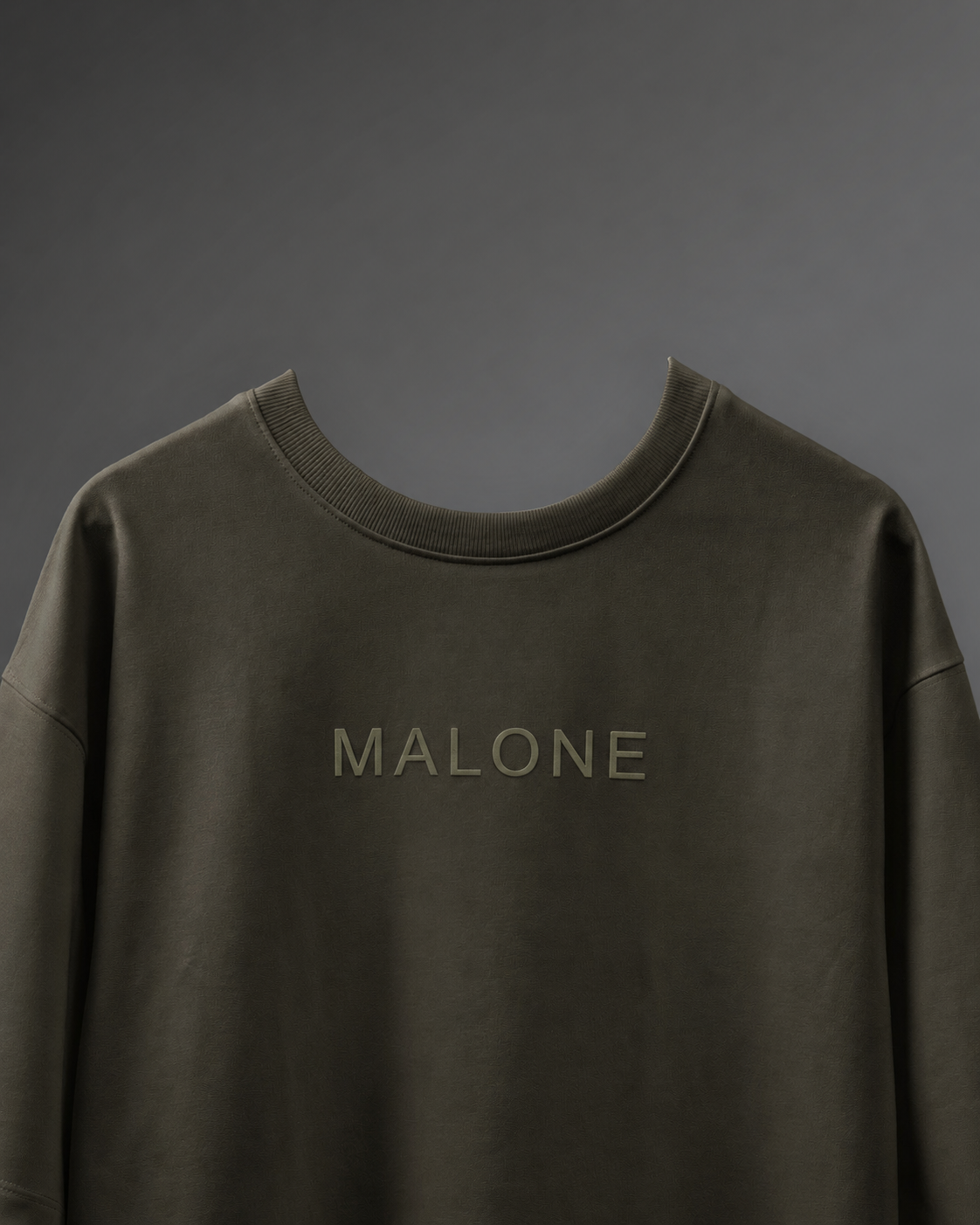 Drop Shoulder Pine Green T-shirt