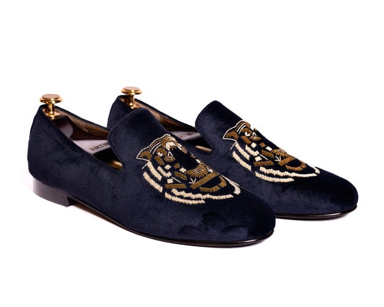 Blue Tiger Loafer