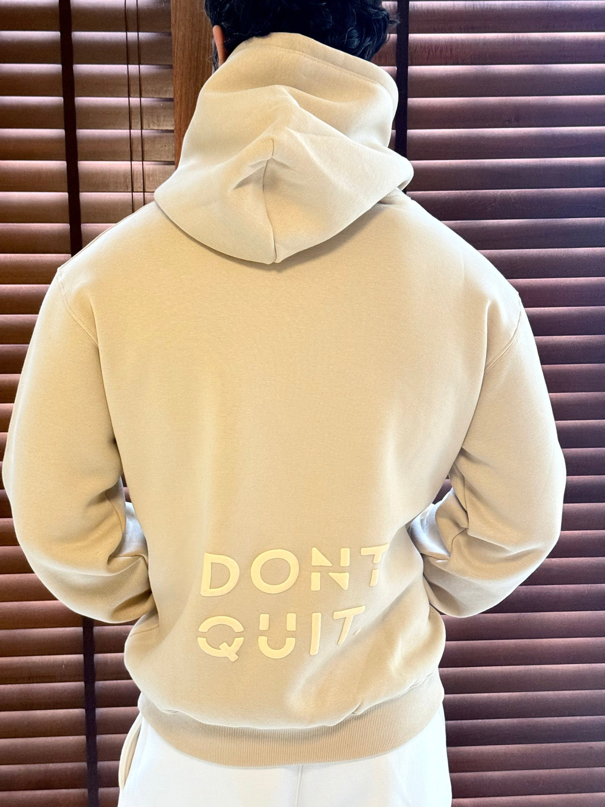 Hoodie - Beige