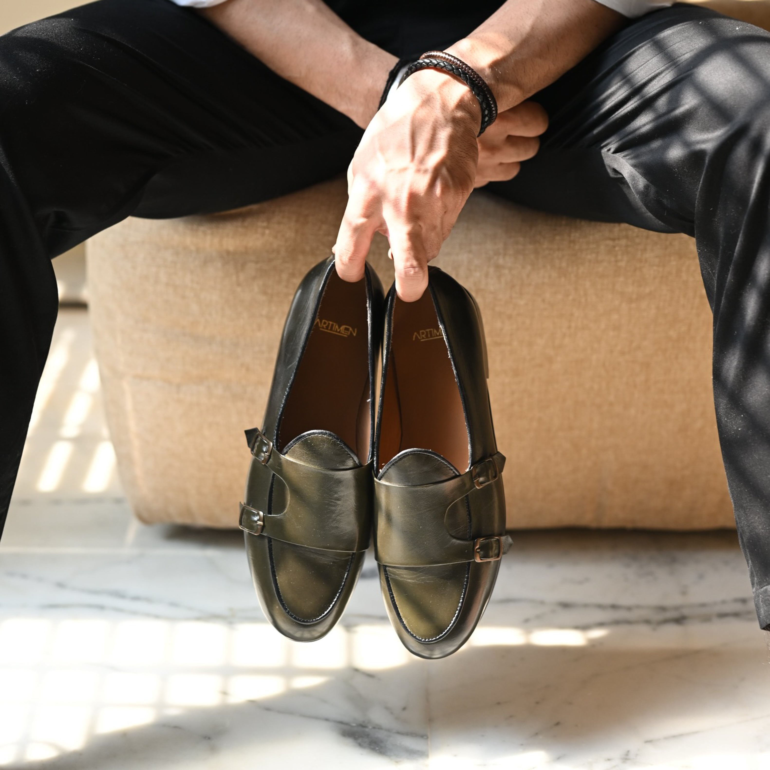 Greme Monk Loafers