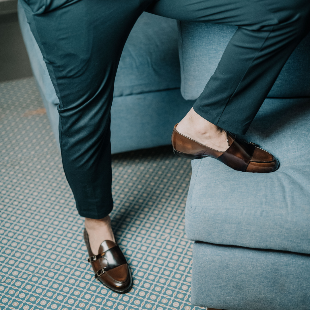 Brushed Monk Loafers