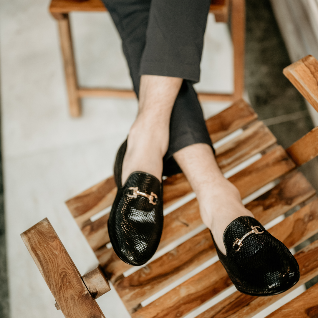 Liz Buckle Loafers