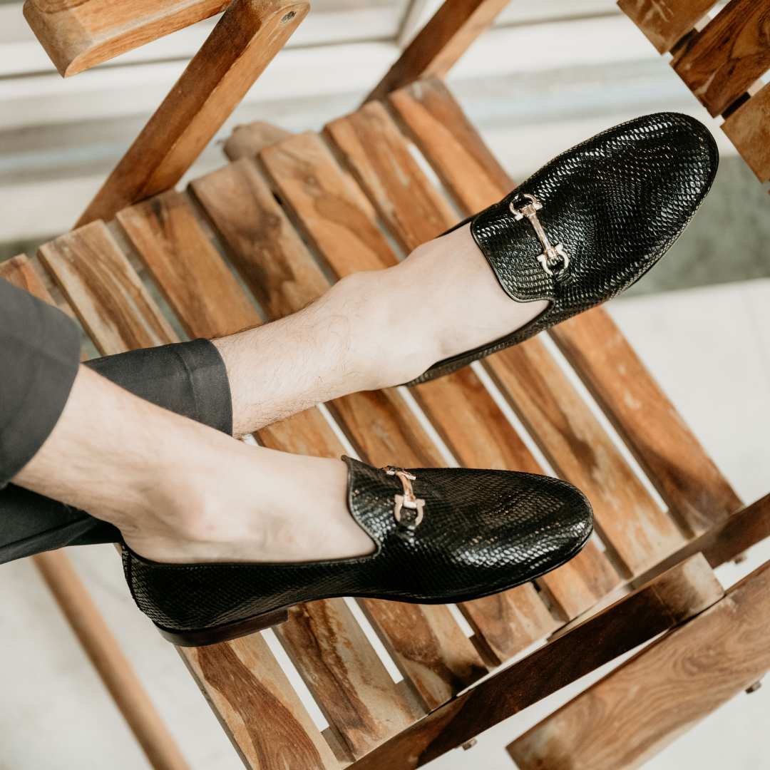 Liz Buckle Loafers
