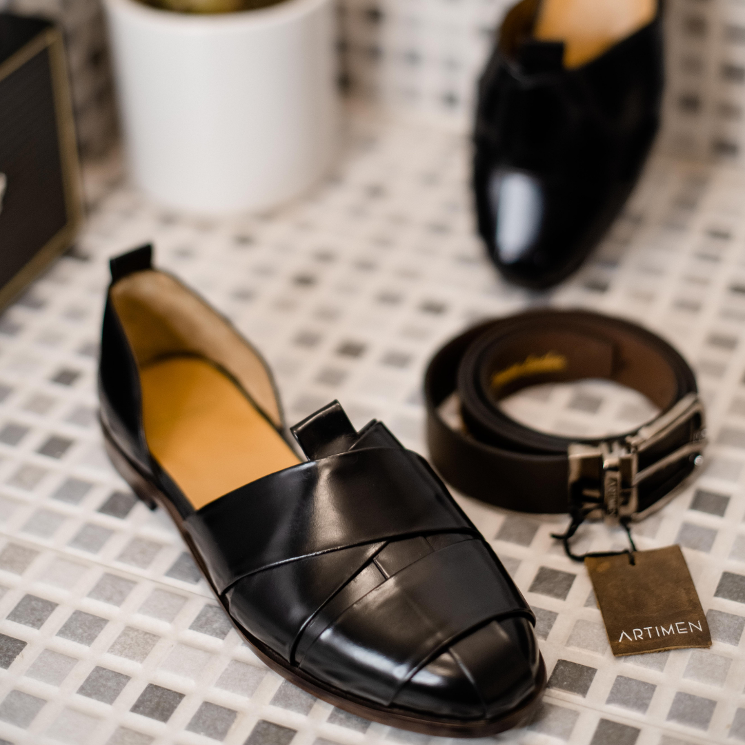 Cross B Sandal