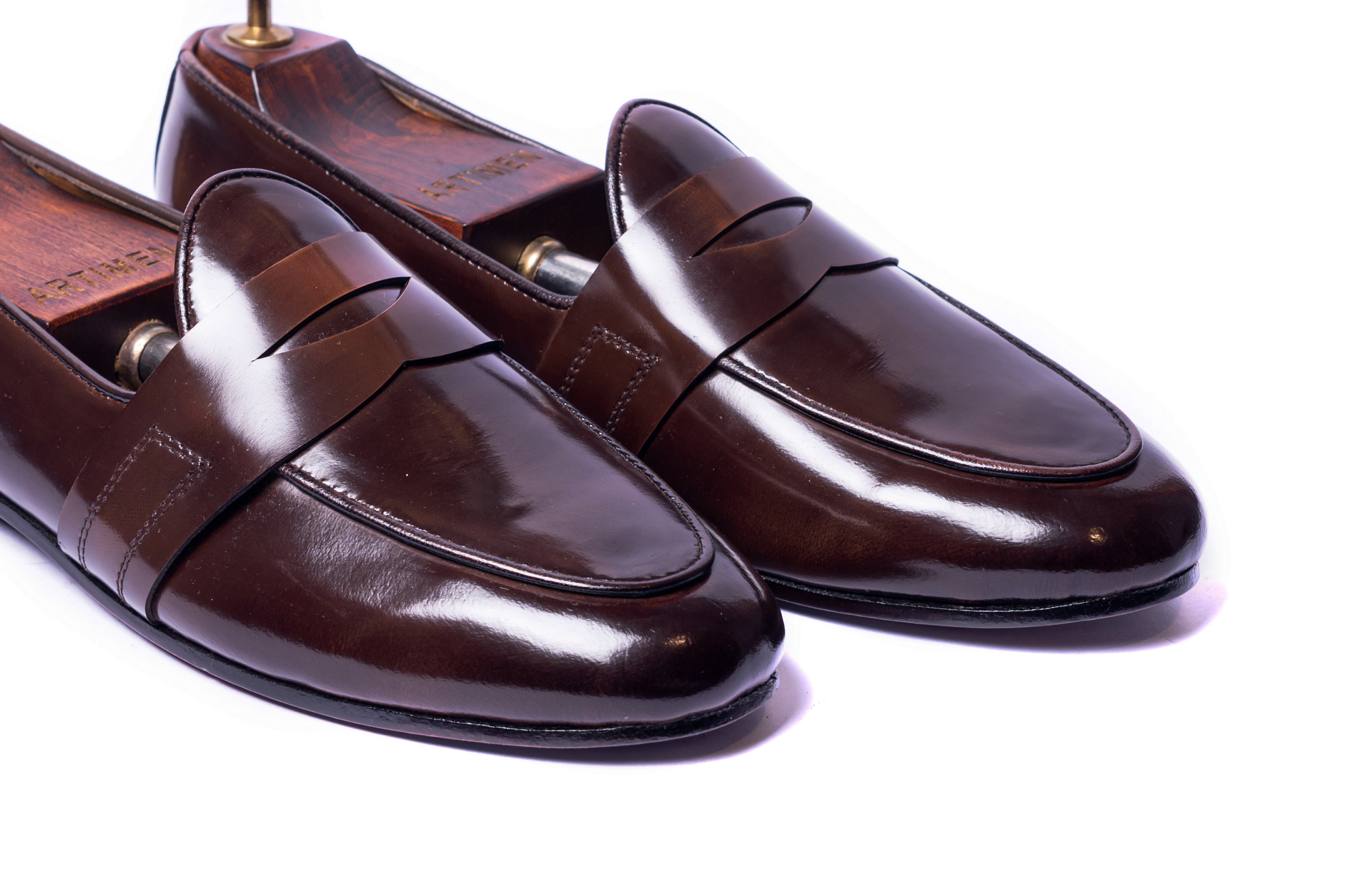 Brushed Penny loafer