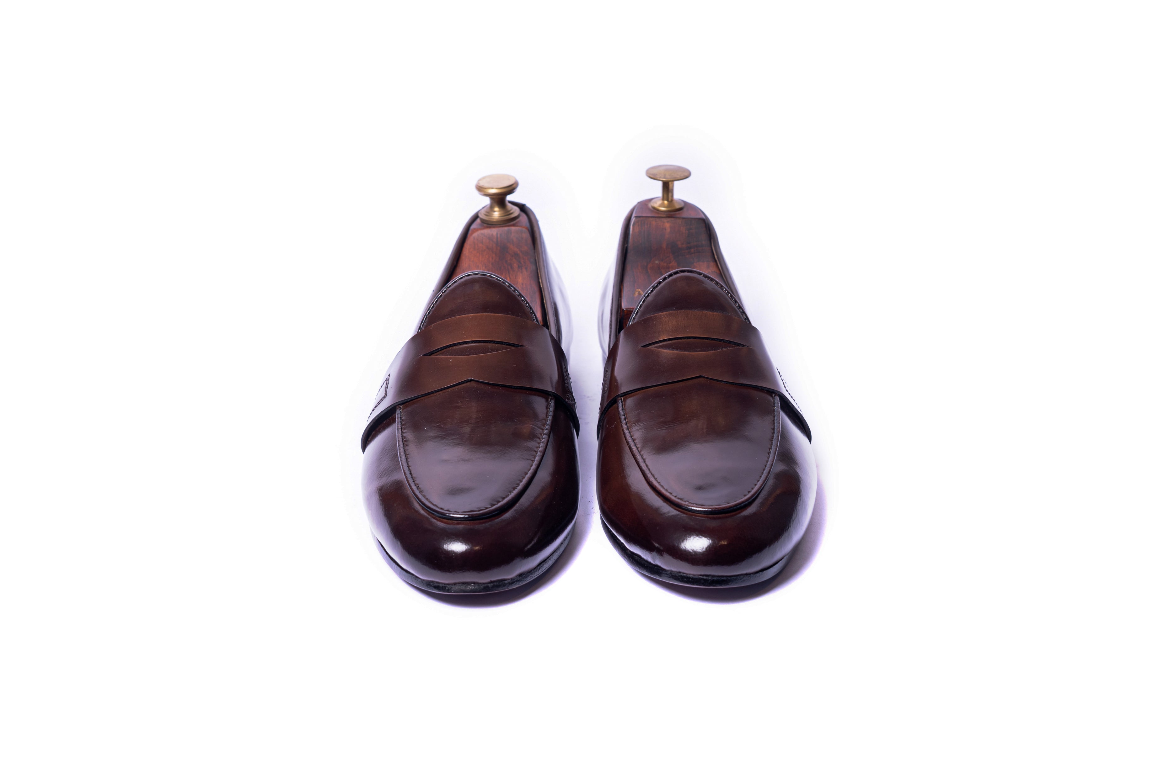 Brushed Penny loafer