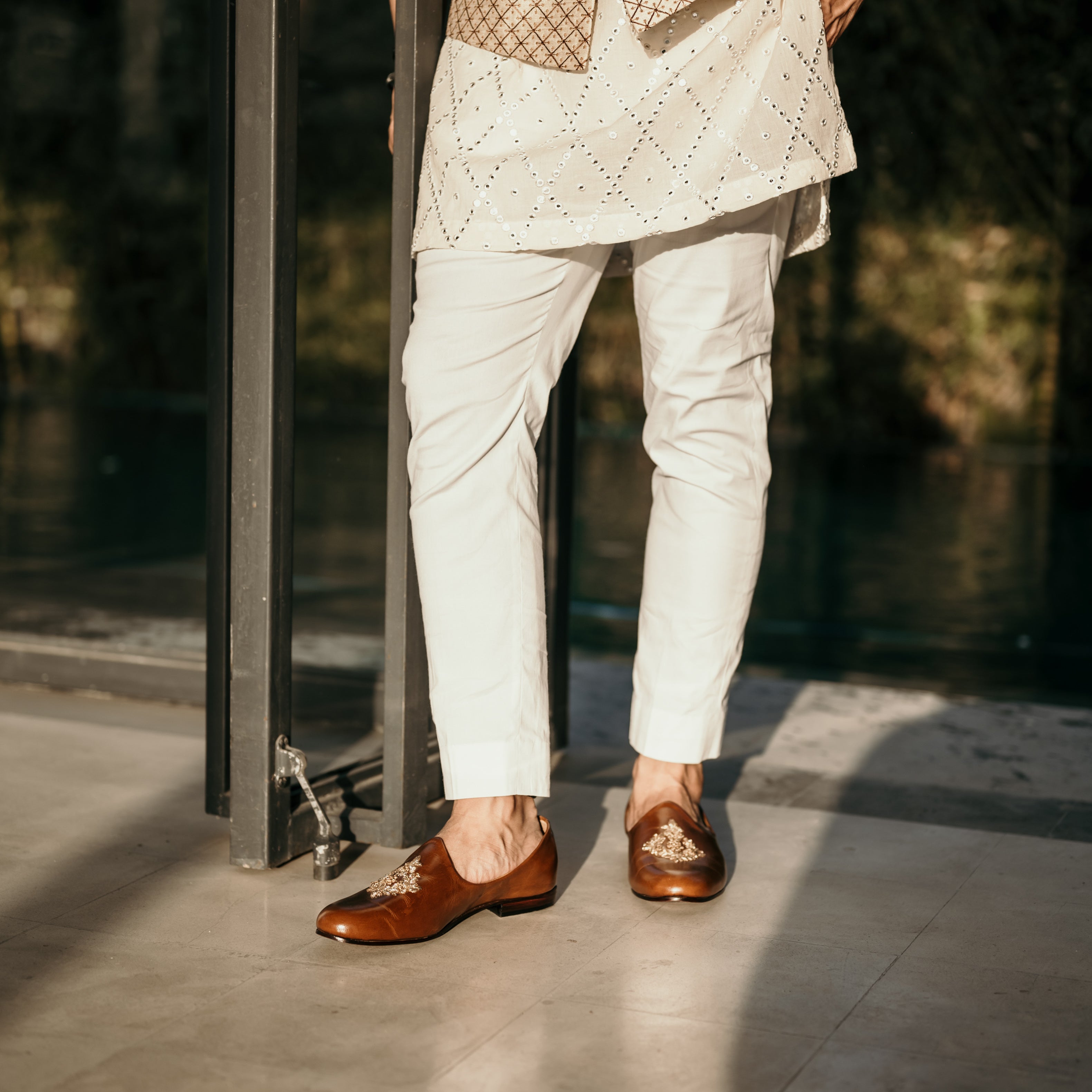 Tanta Jutti Hand Embroidered