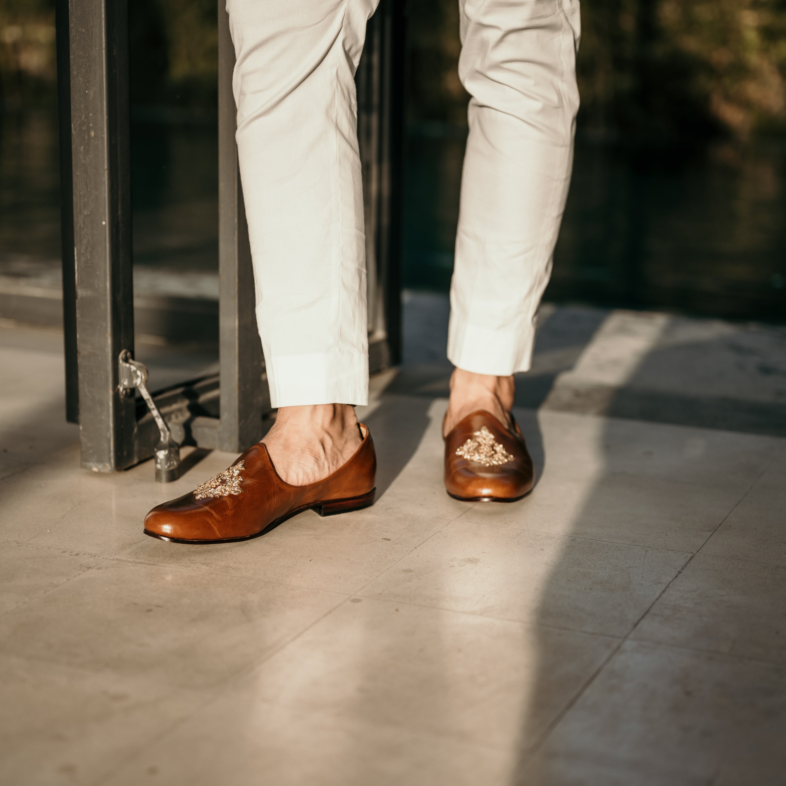 Tanta Jutti Hand Embroidered