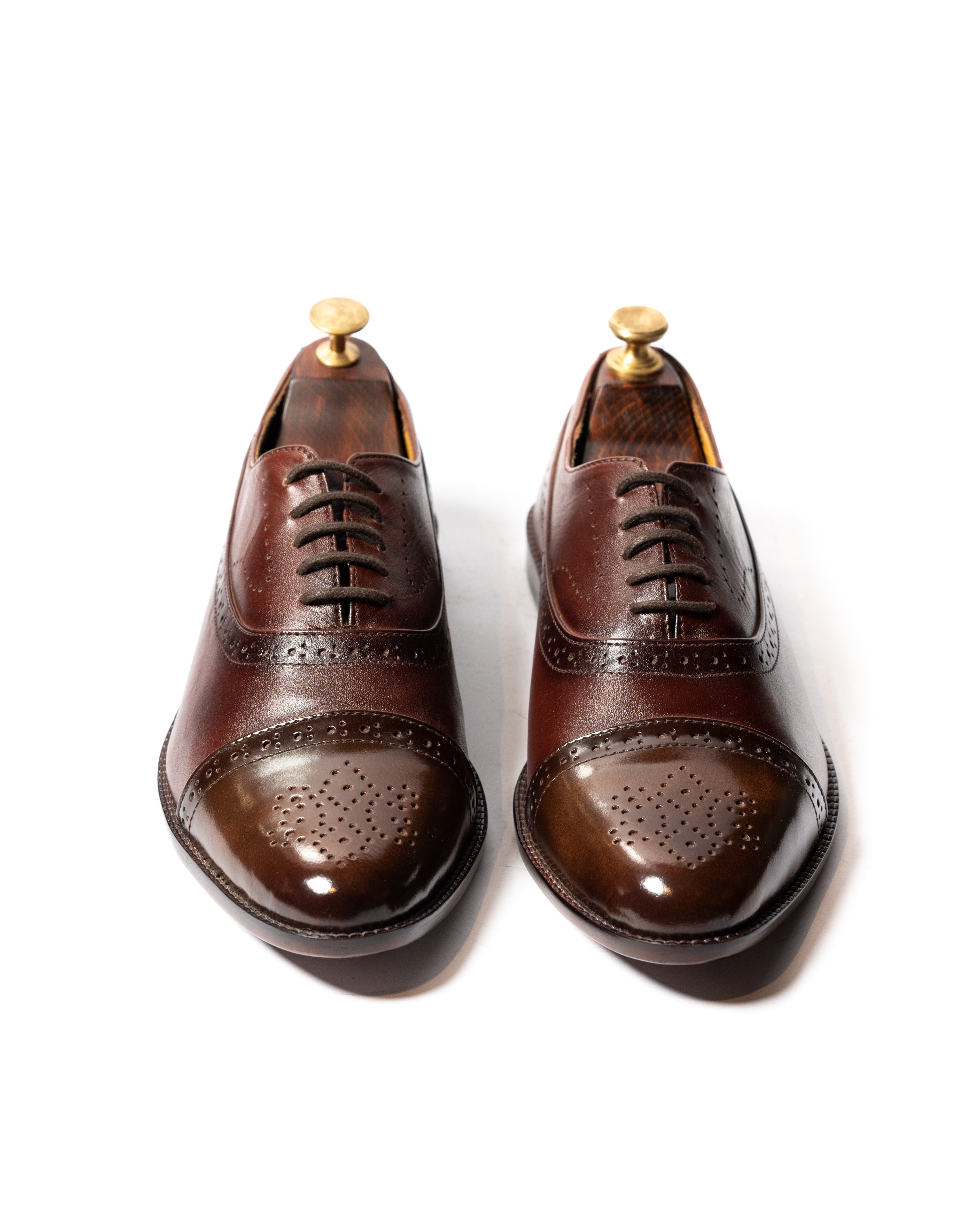 B-Tan Oxfords