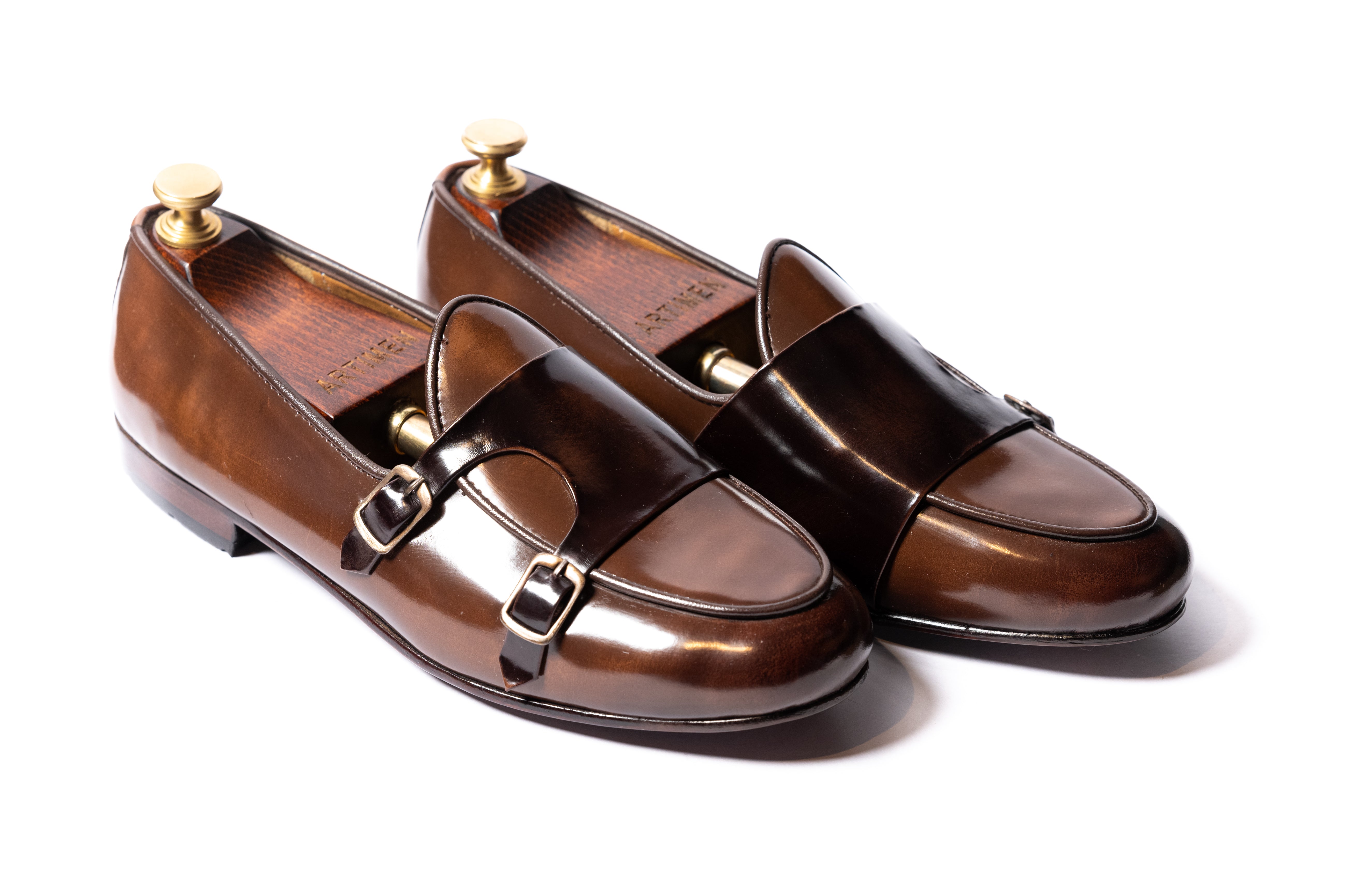 Brushed Monk Loafers