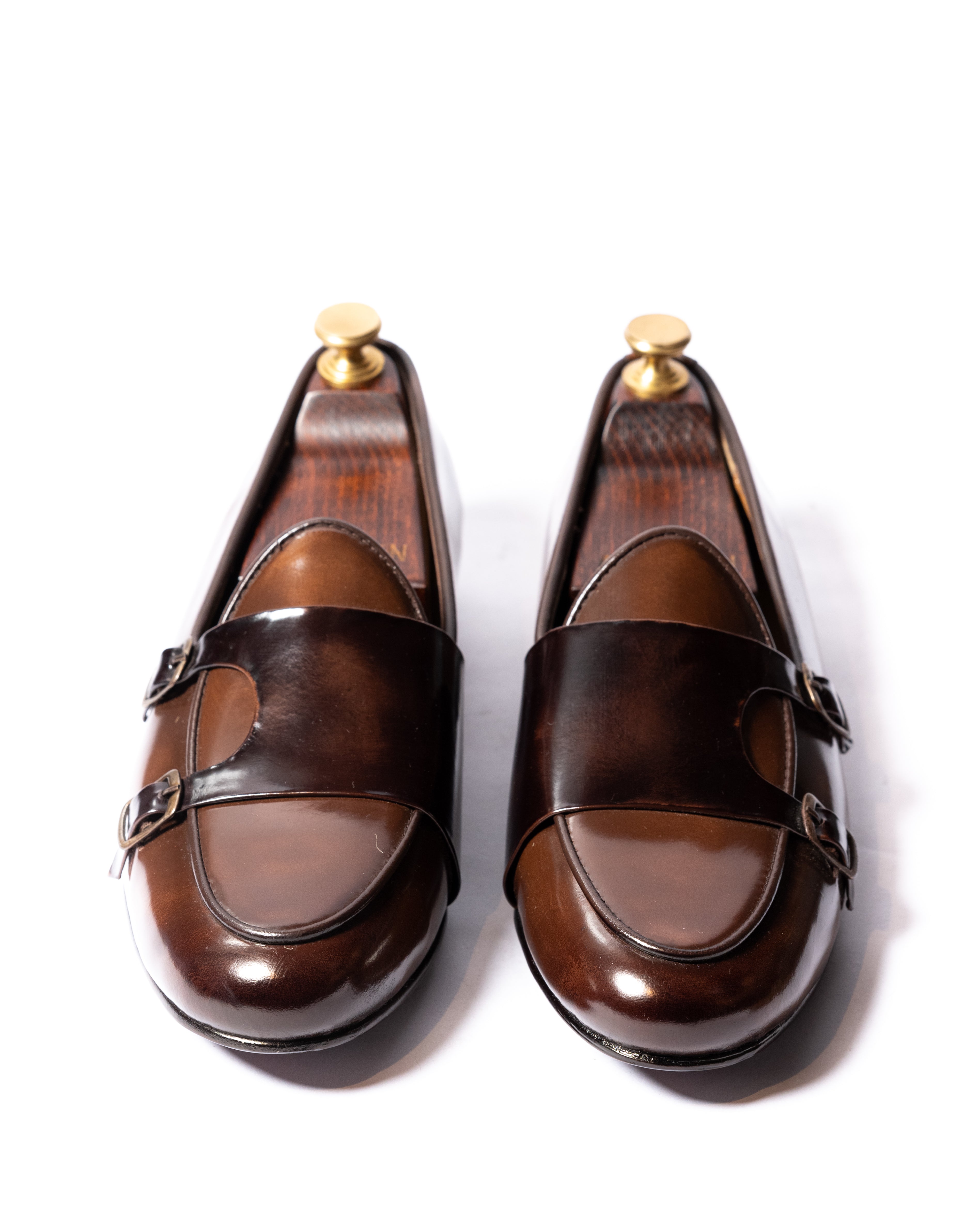 Brushed Monk Loafers