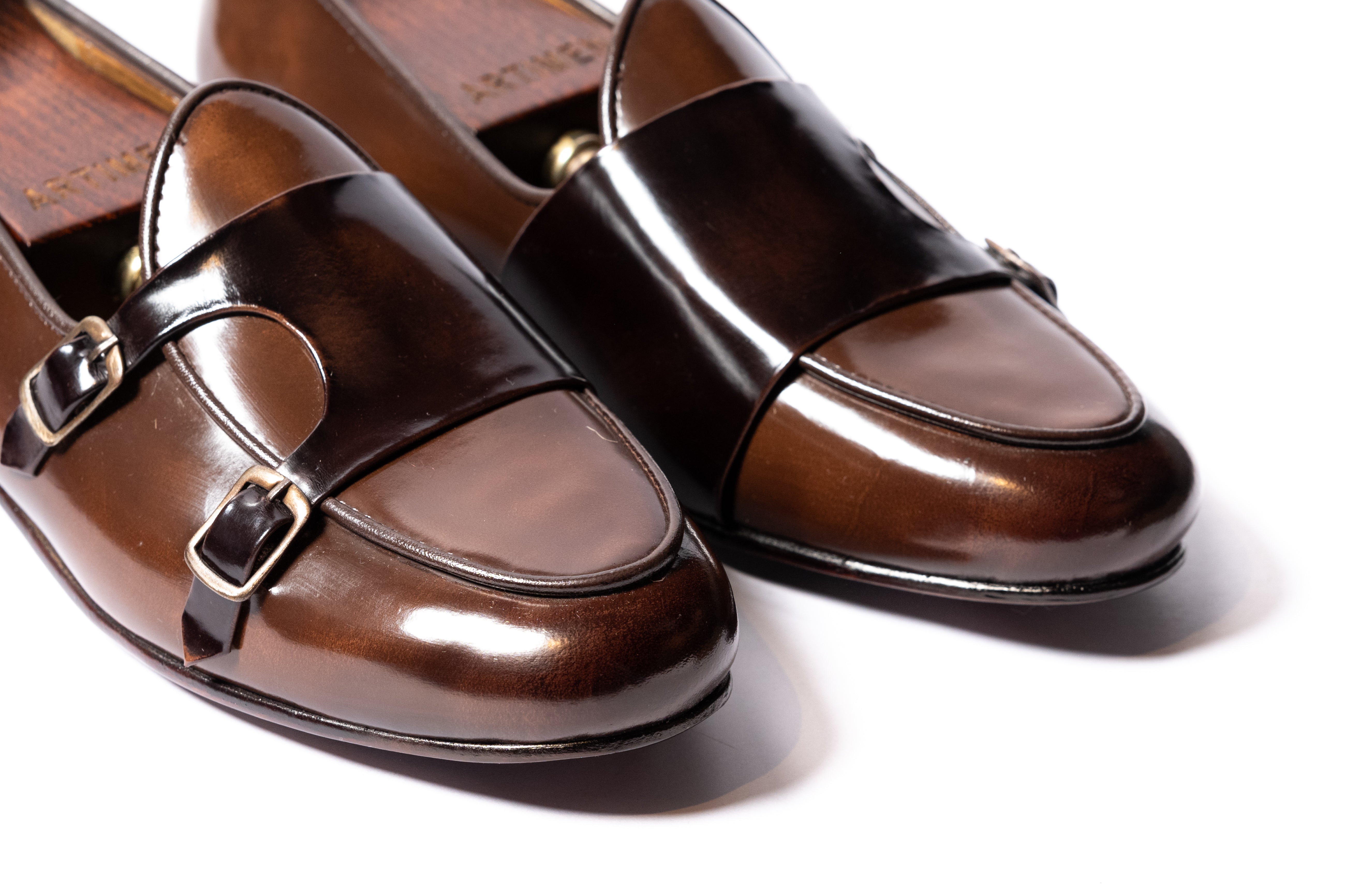 Brushed Monk Loafers