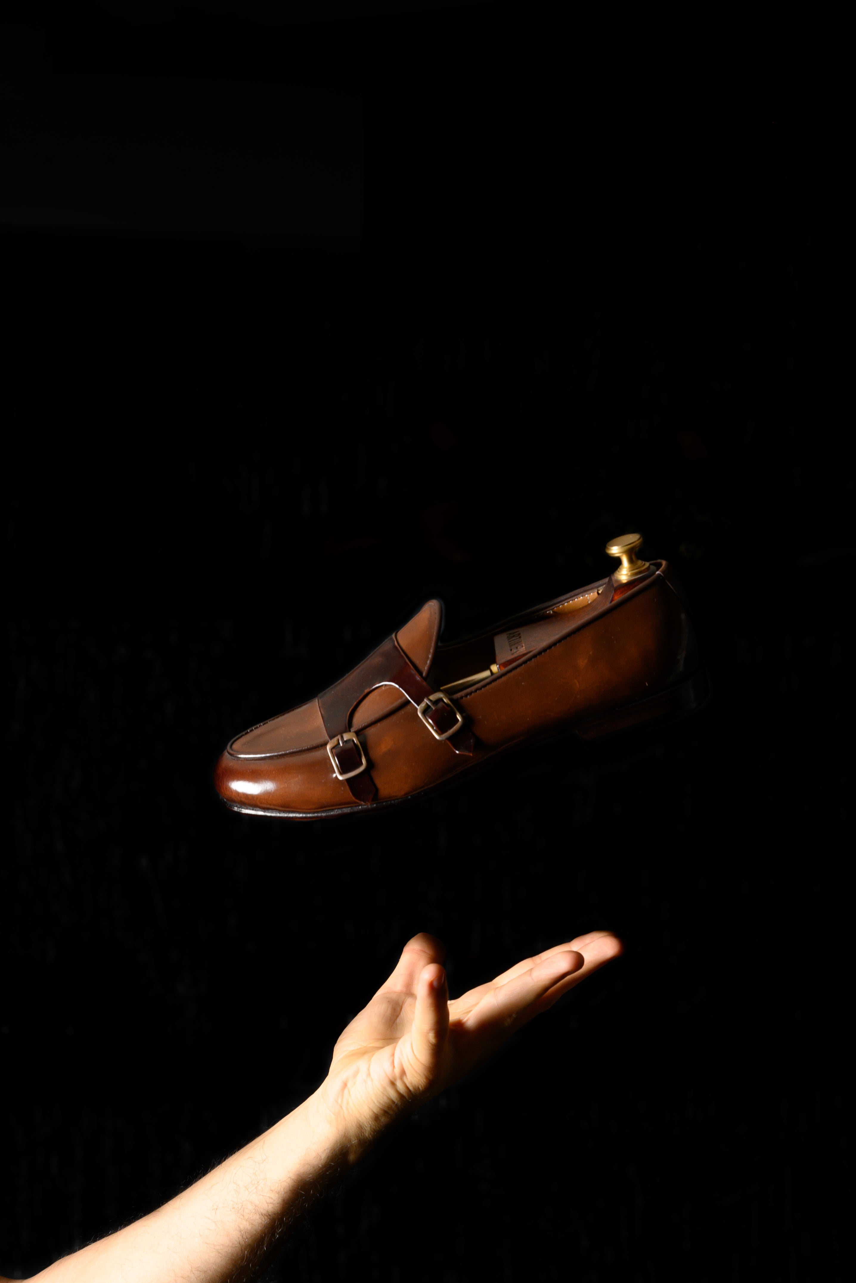 Brushed Monk Loafers