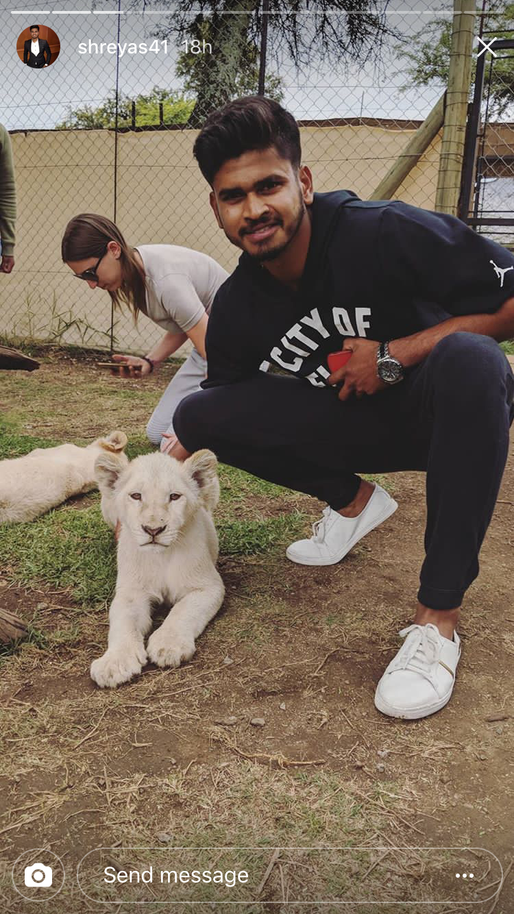 White Sneaks - Shreyas Iyer, Cricketer, India