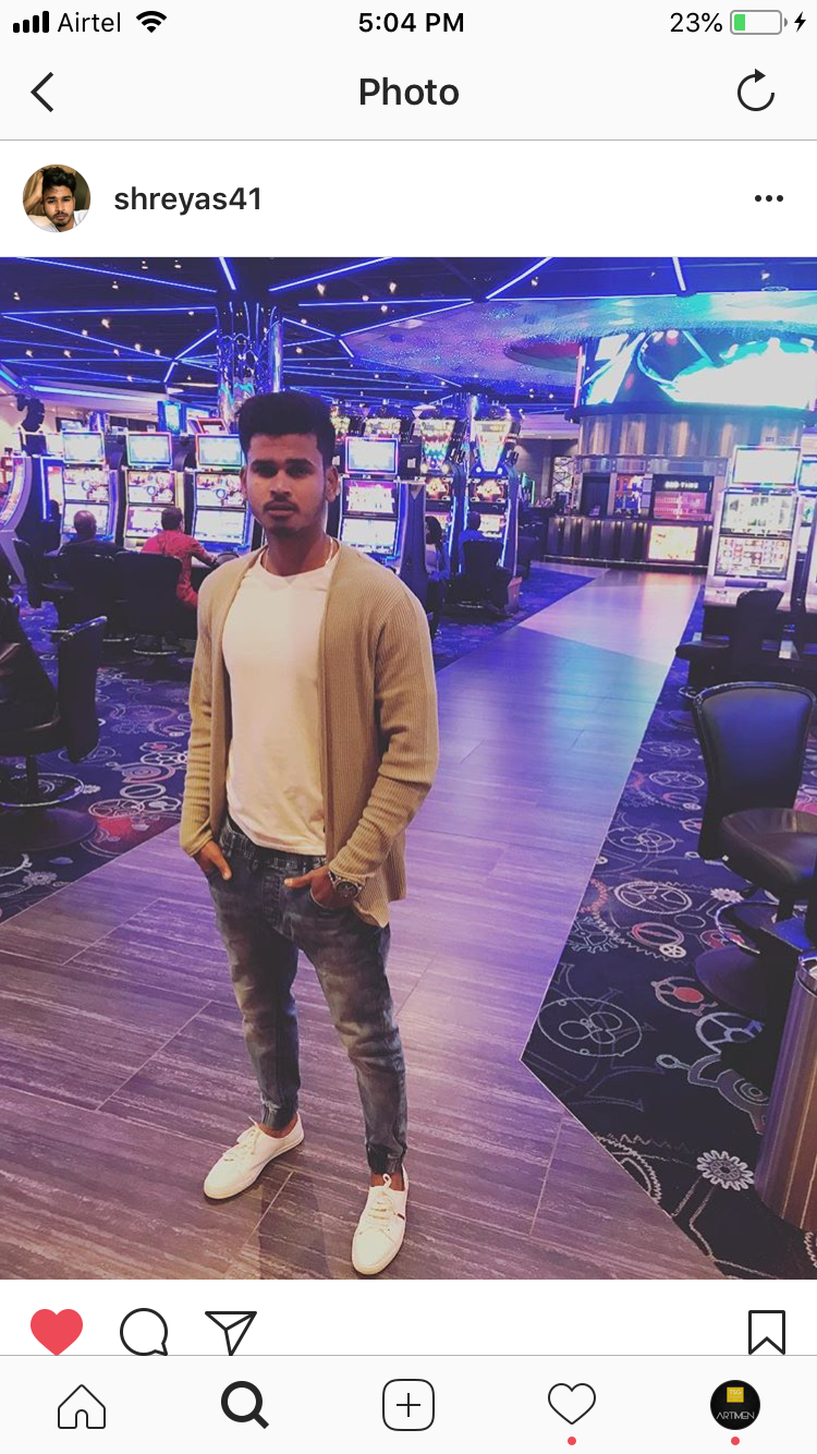 White Sneaks - Shreyas Iyer, Cricketer, India