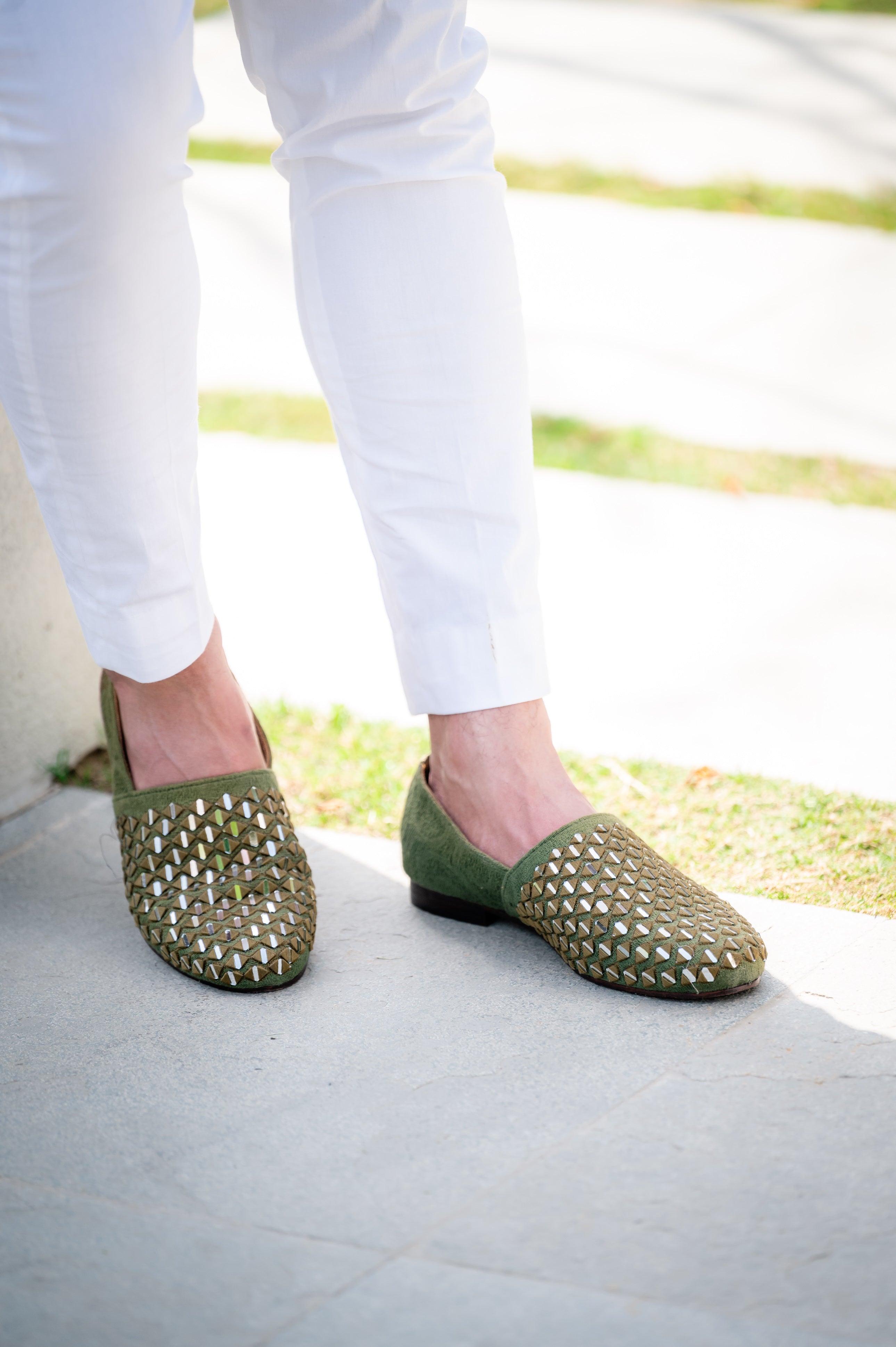 Sheesh Mehendi Espadrille