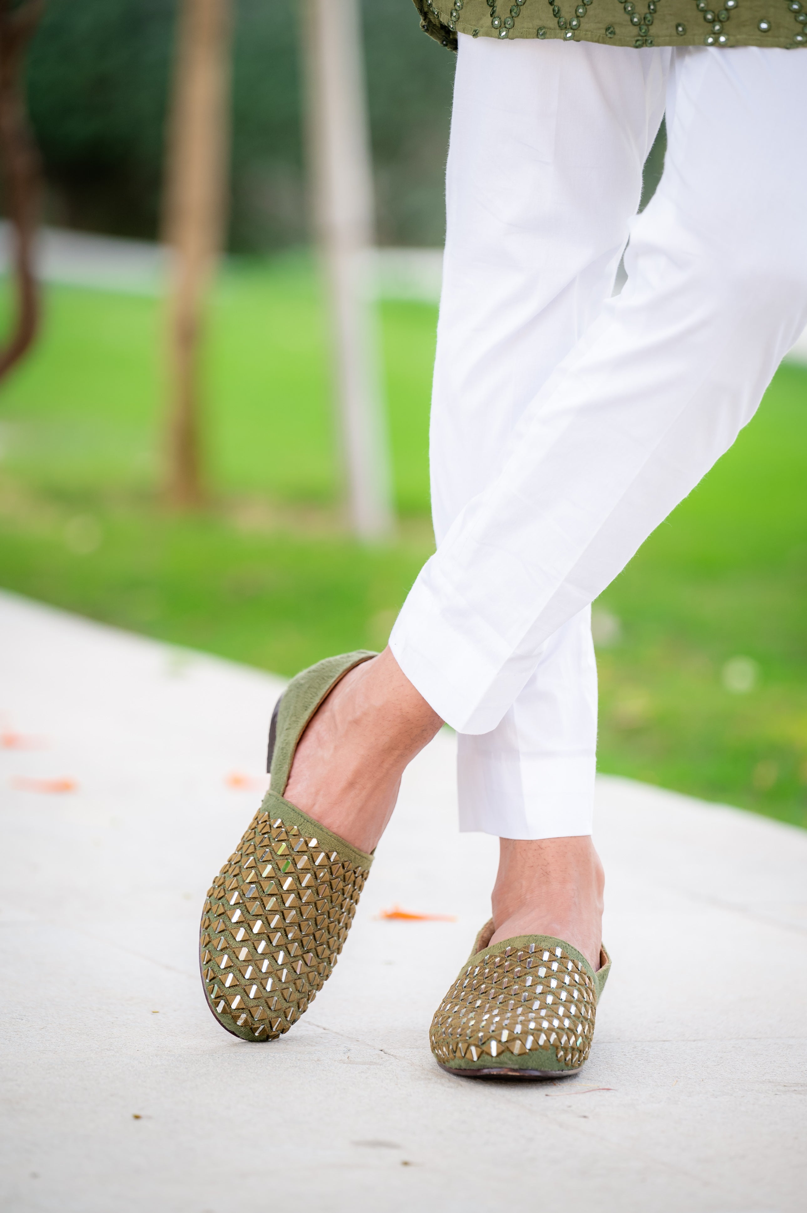 Sheesh Mehendi Espadrille