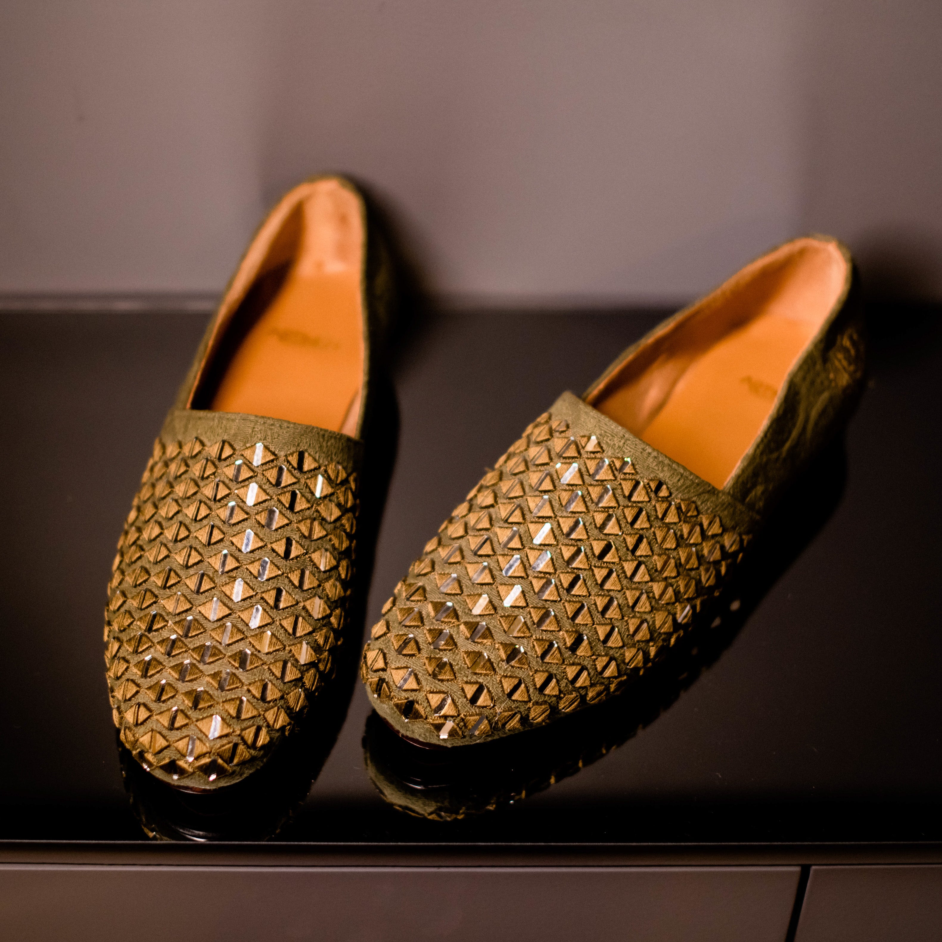 Sheesh Mehendi Espadrille