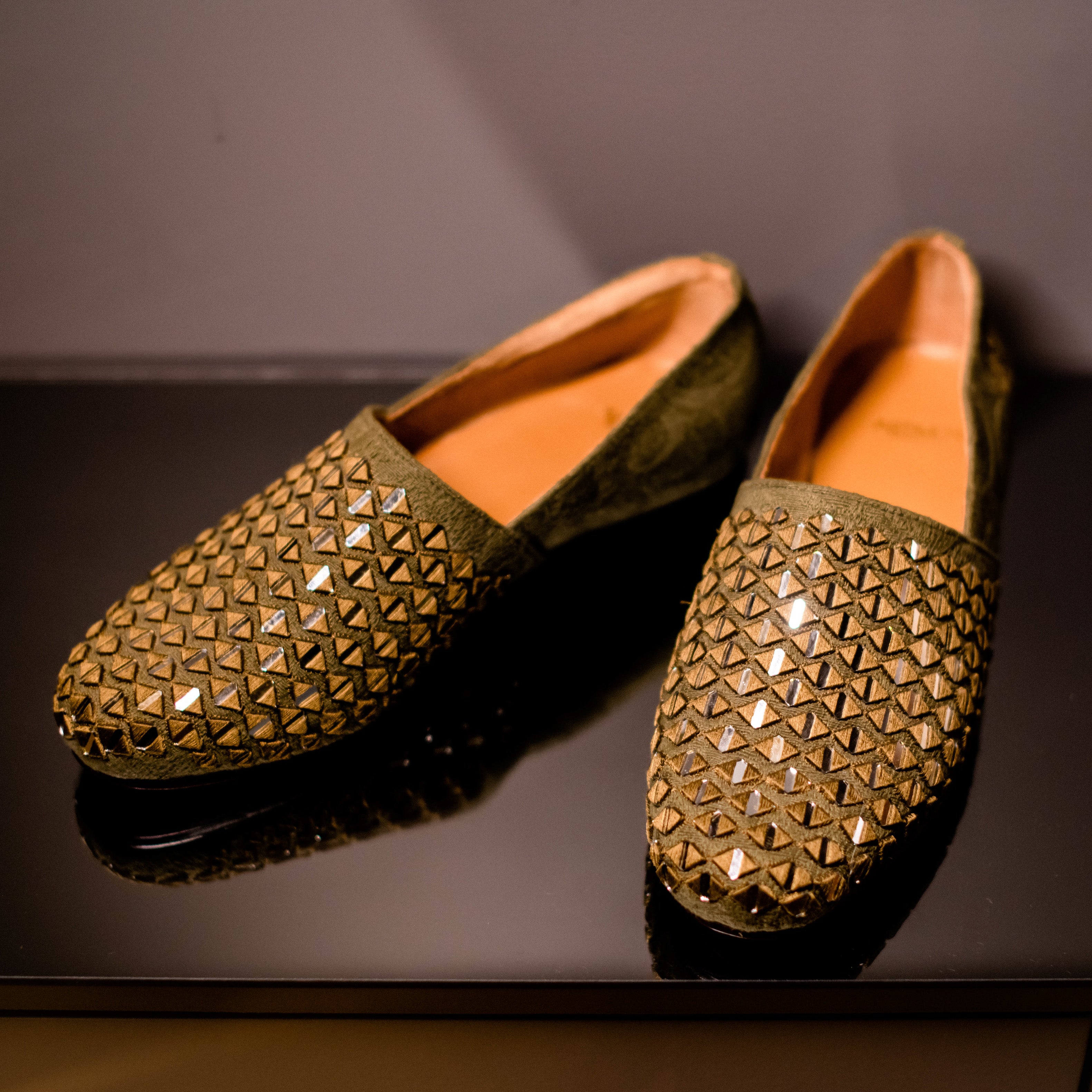 Sheesh Mehendi Espadrille