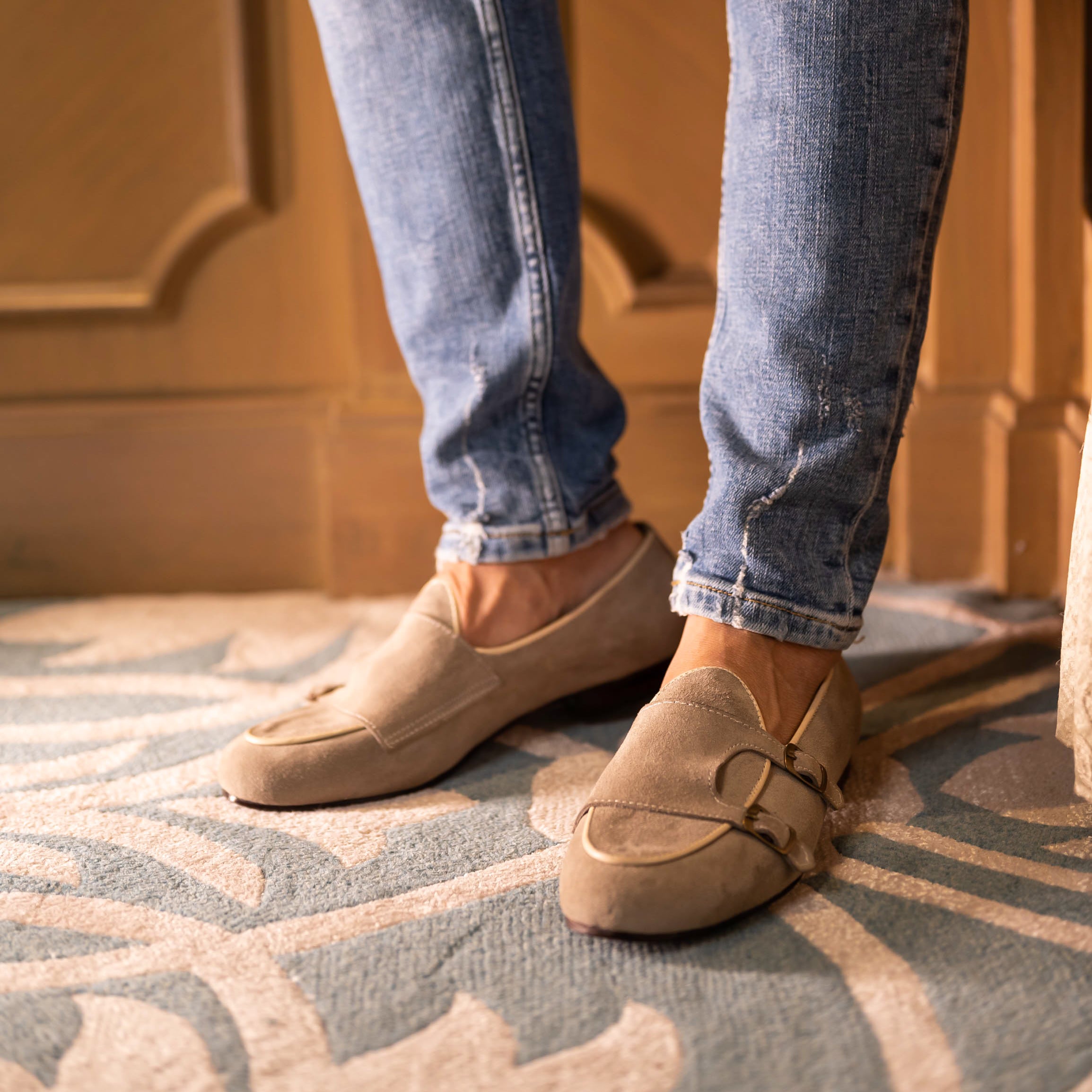 Suez Monk Loafers