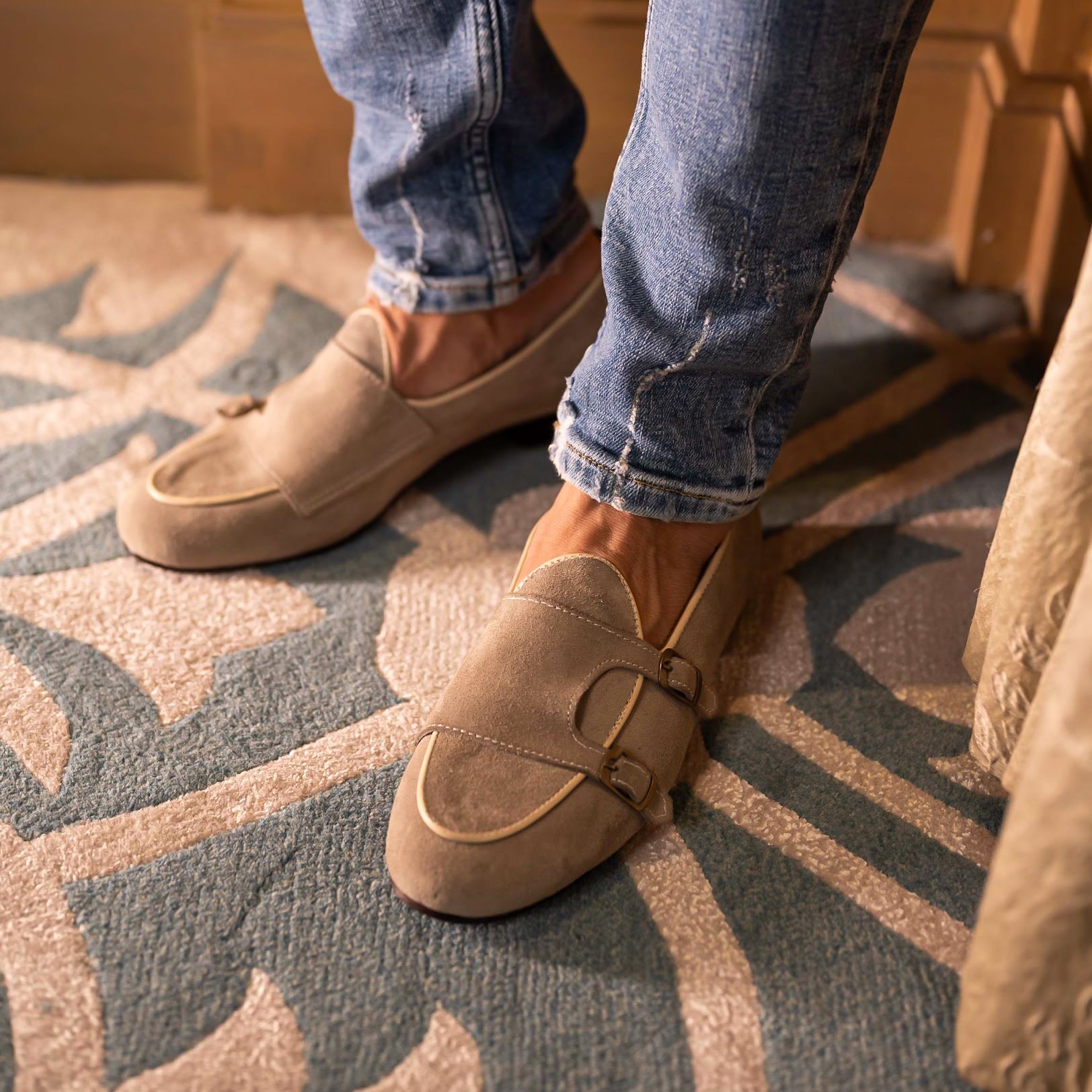 Suez Monk Loafers
