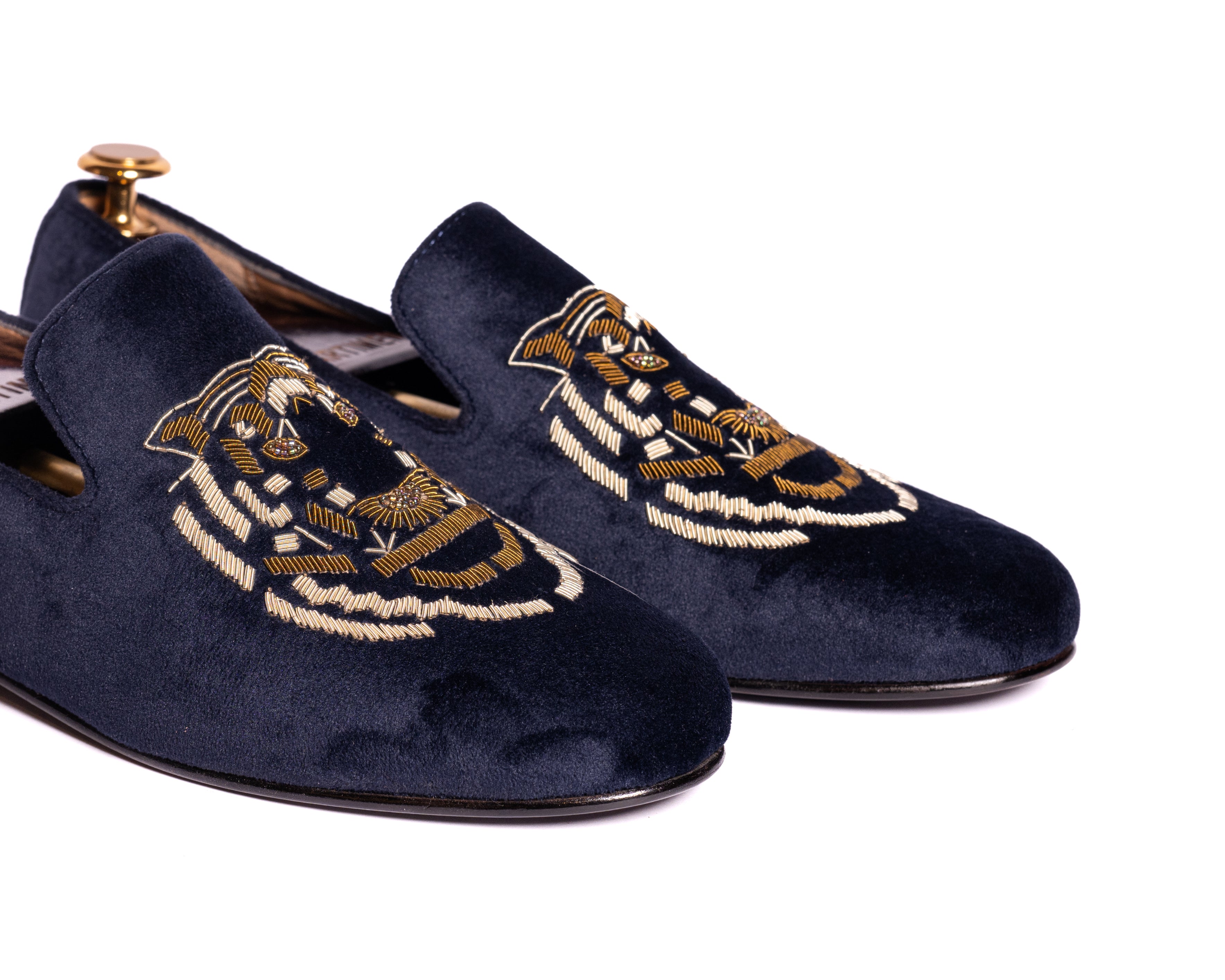 Blue Tiger Loafer