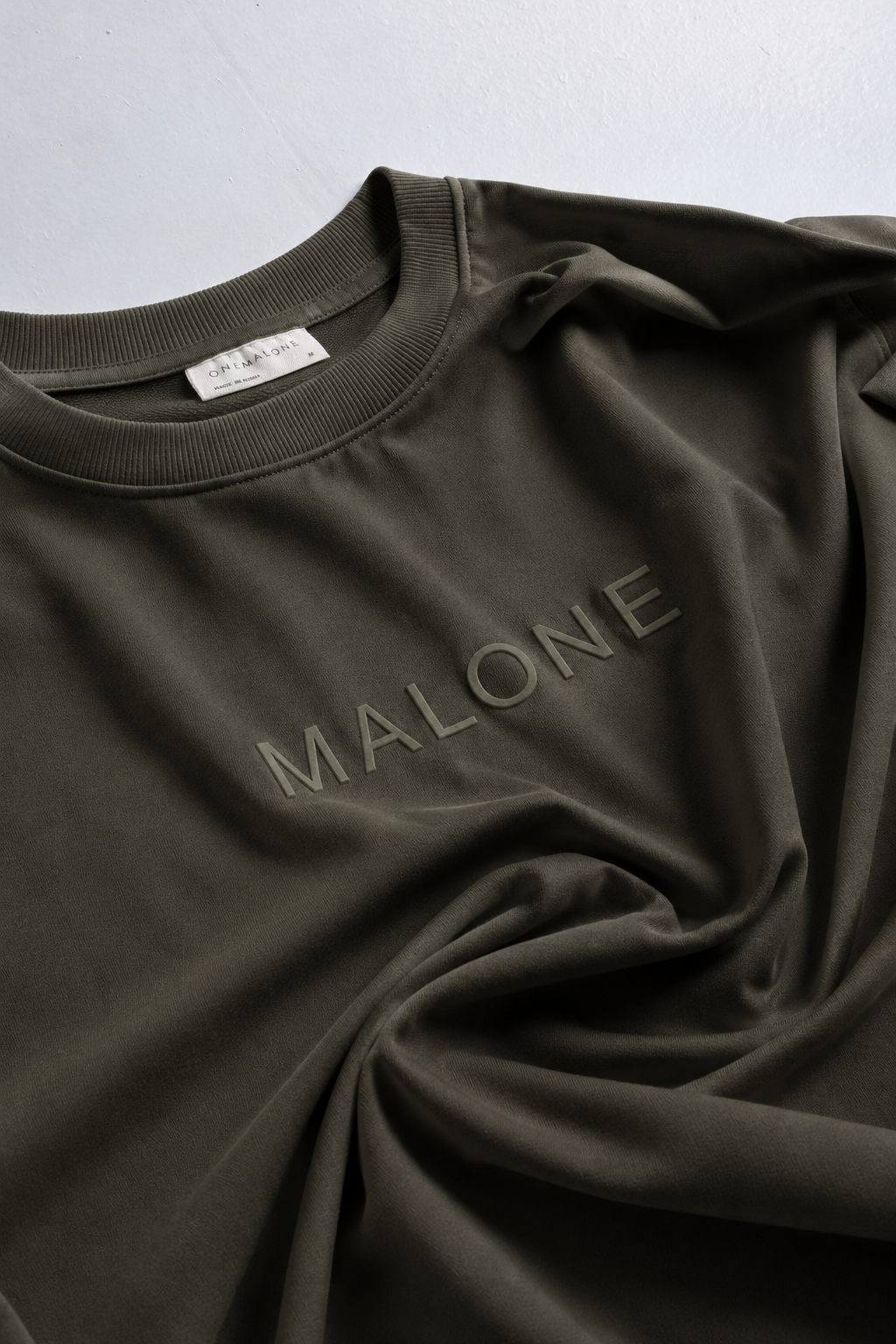 Drop Shoulder Pine Green T-shirt
