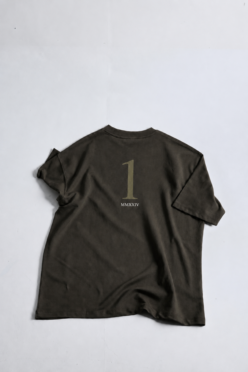 Drop Shoulder Pine Green T-shirt