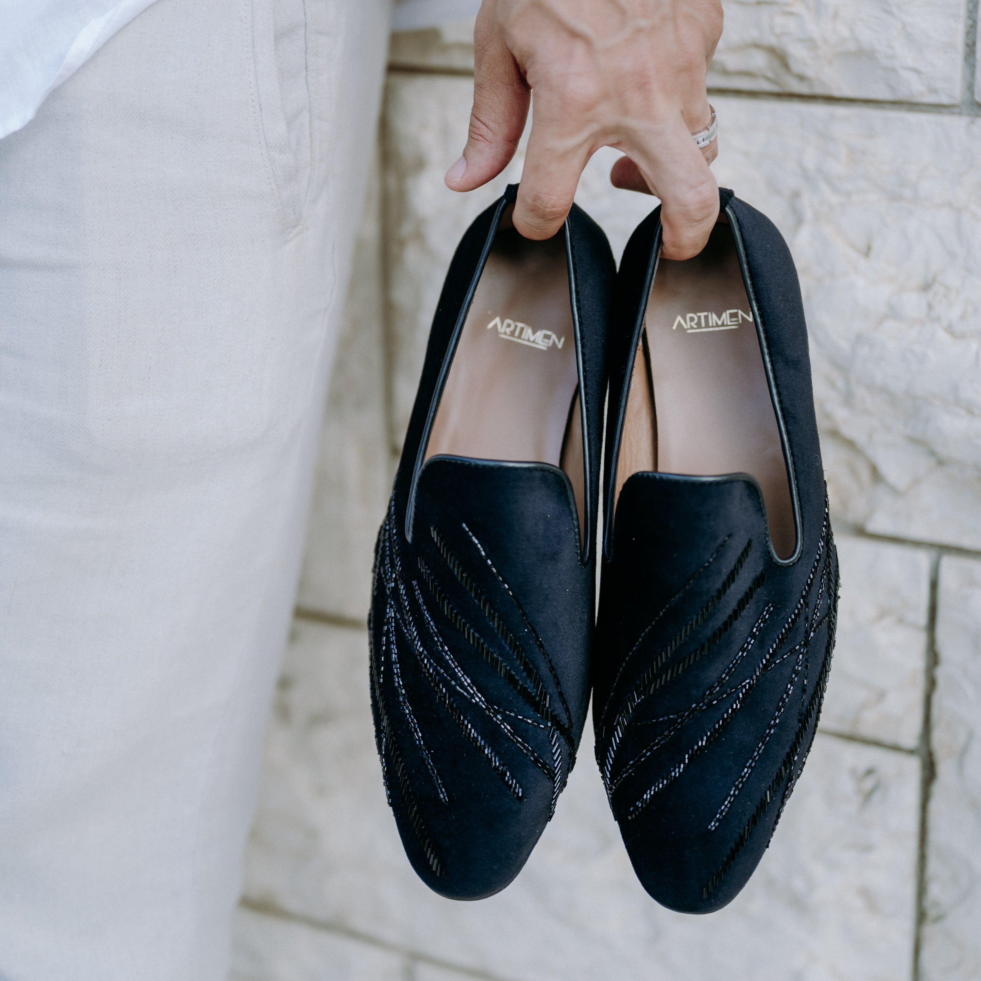 Black Lane Loafers