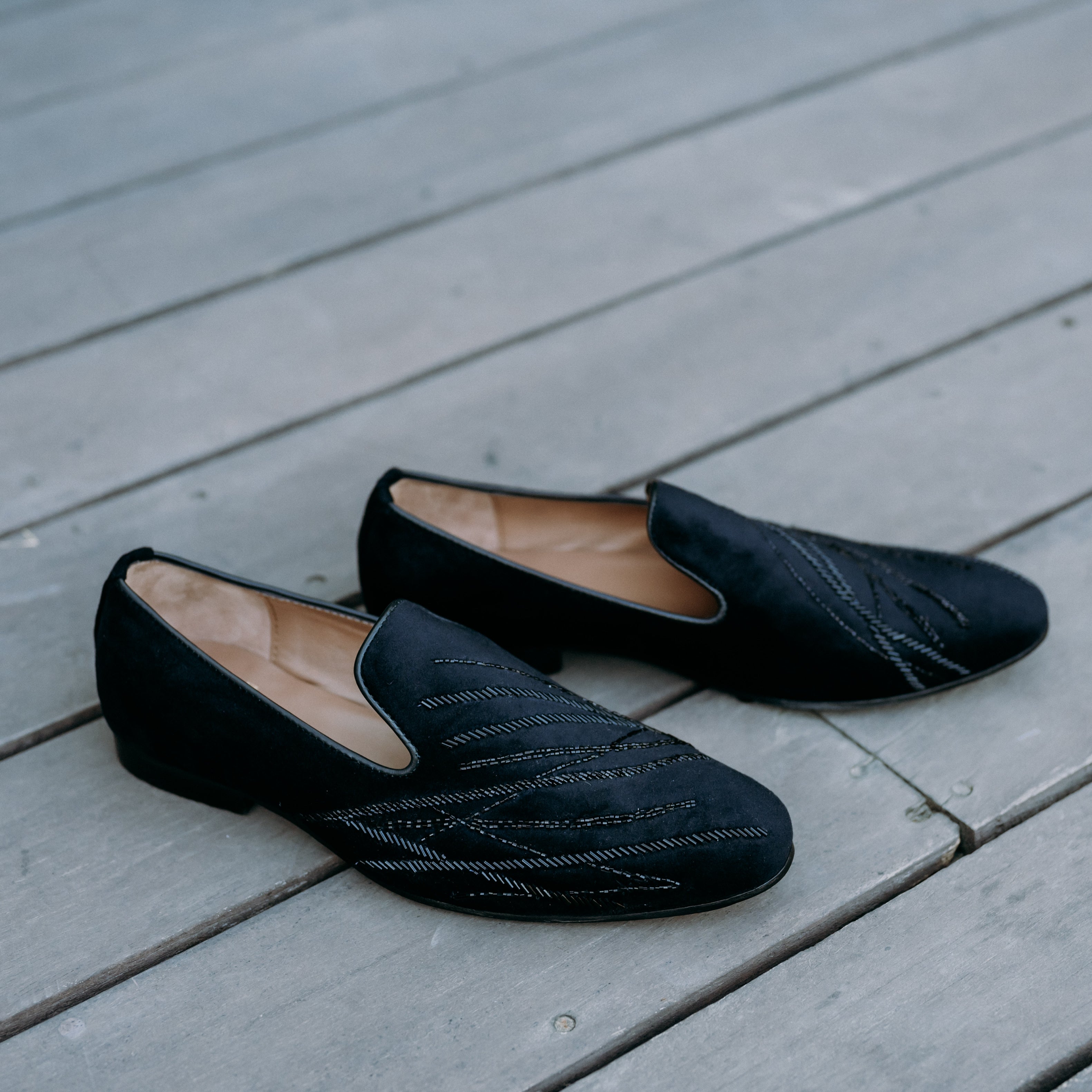 Black Lane Loafers