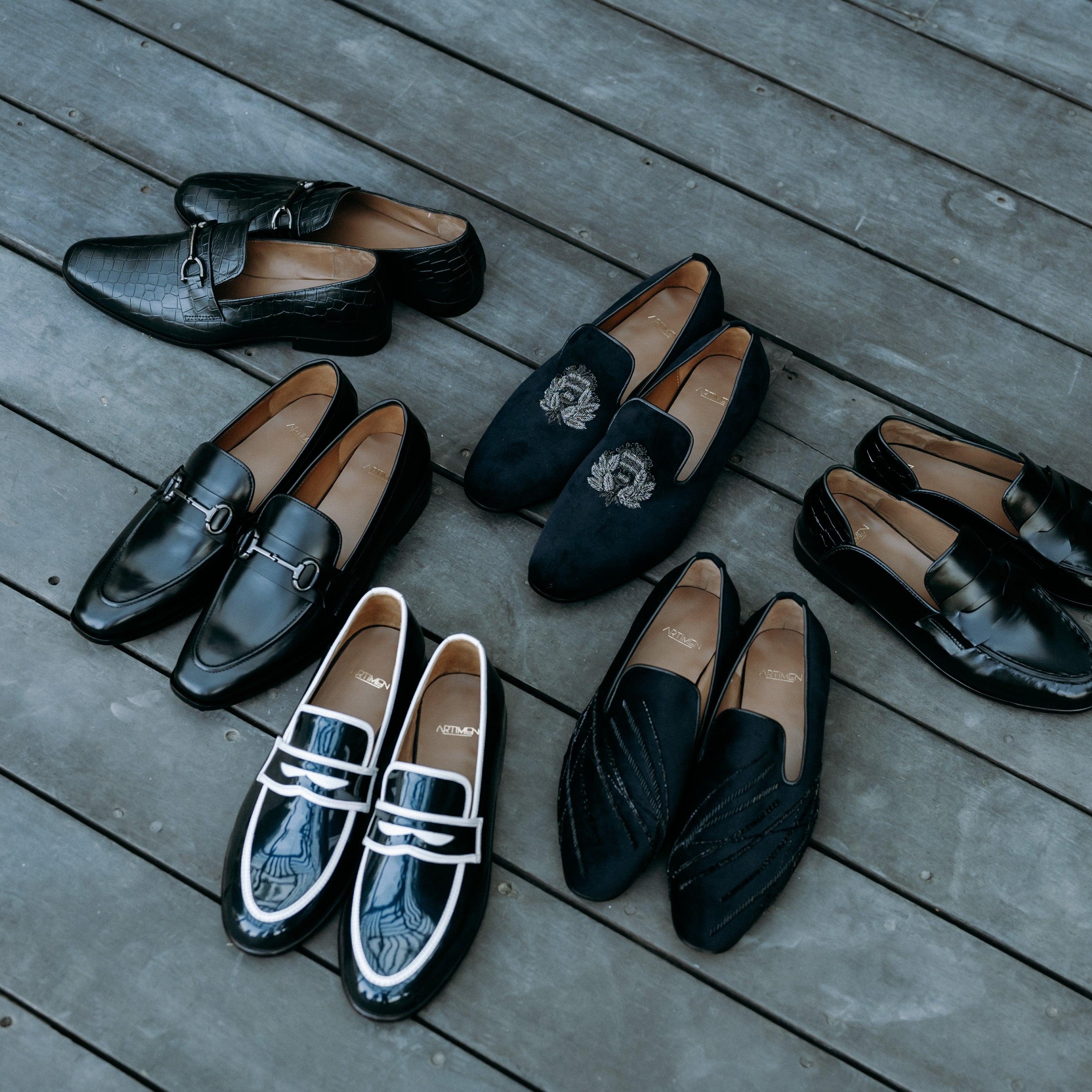 Black Lane Loafers