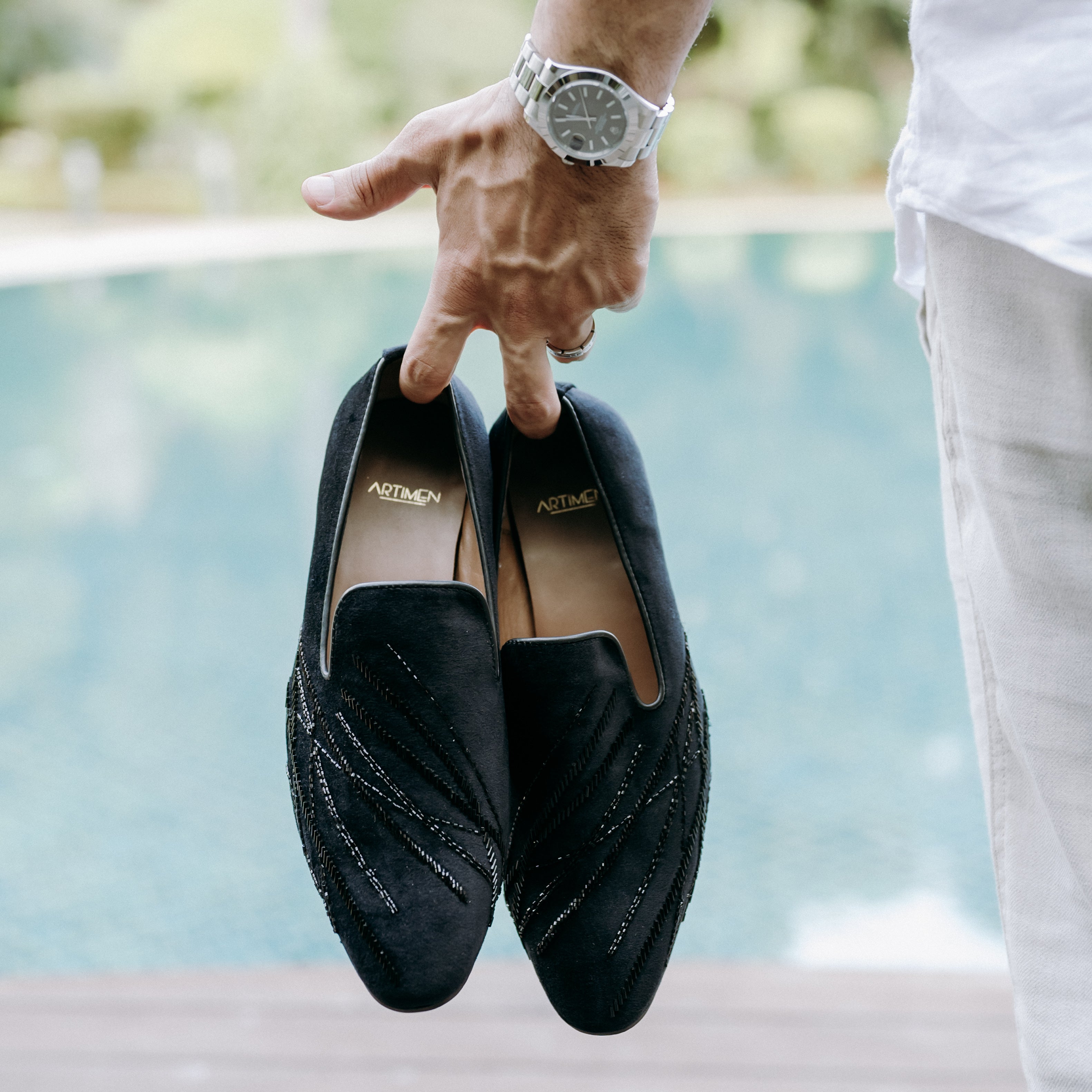 Black Lane Loafers