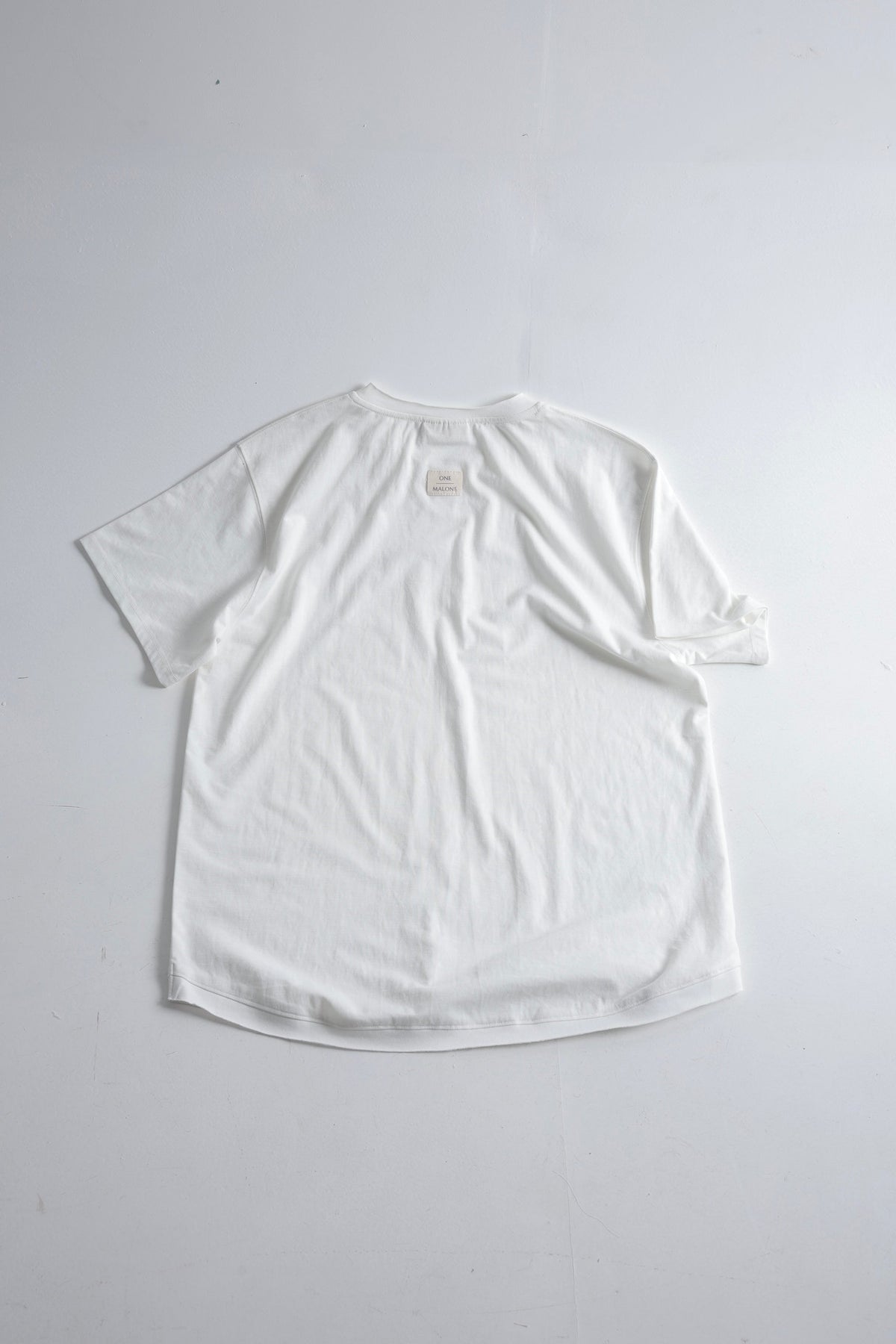 SLUB CREW NECK T-Shirt - White