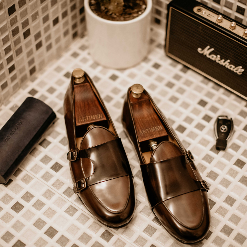 Brushed Monk Loafers