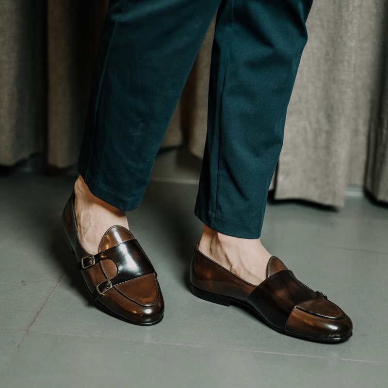 Brushed Monk Loafers