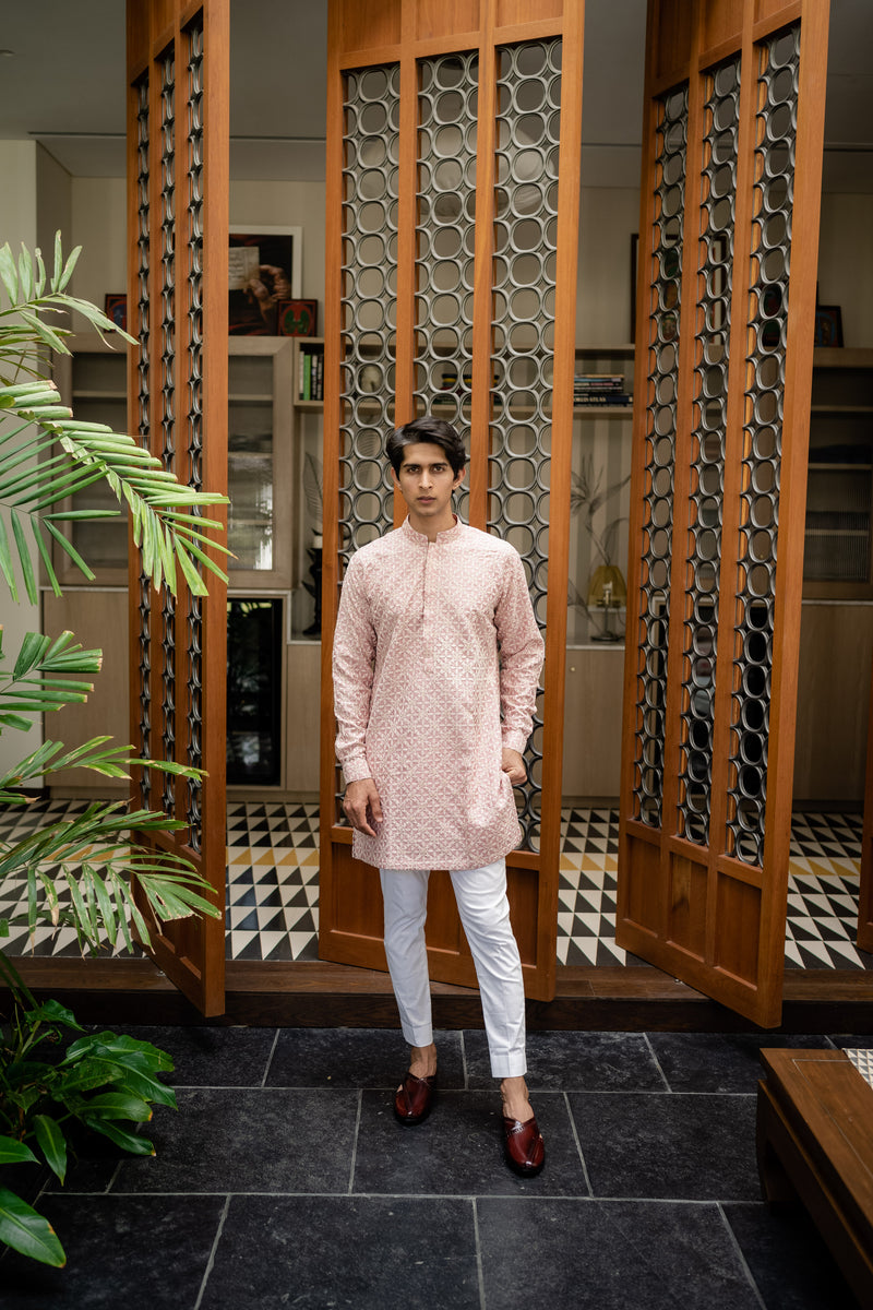 Dora Self Kurta Set