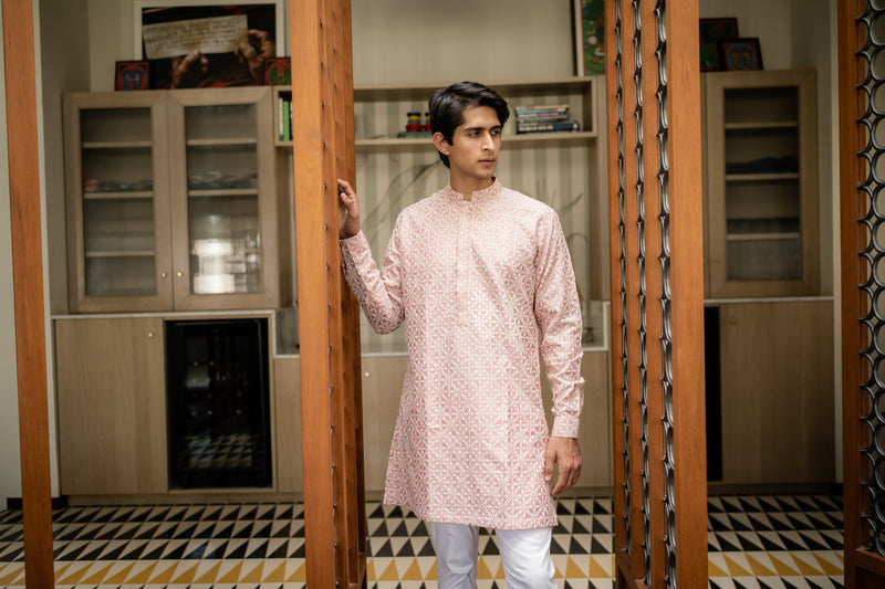 Dora Self Kurta Set