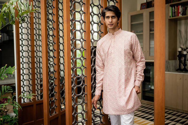 Dora Self Kurta Set
