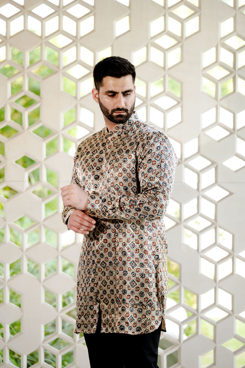 Gajji Silk Shirt Kurta