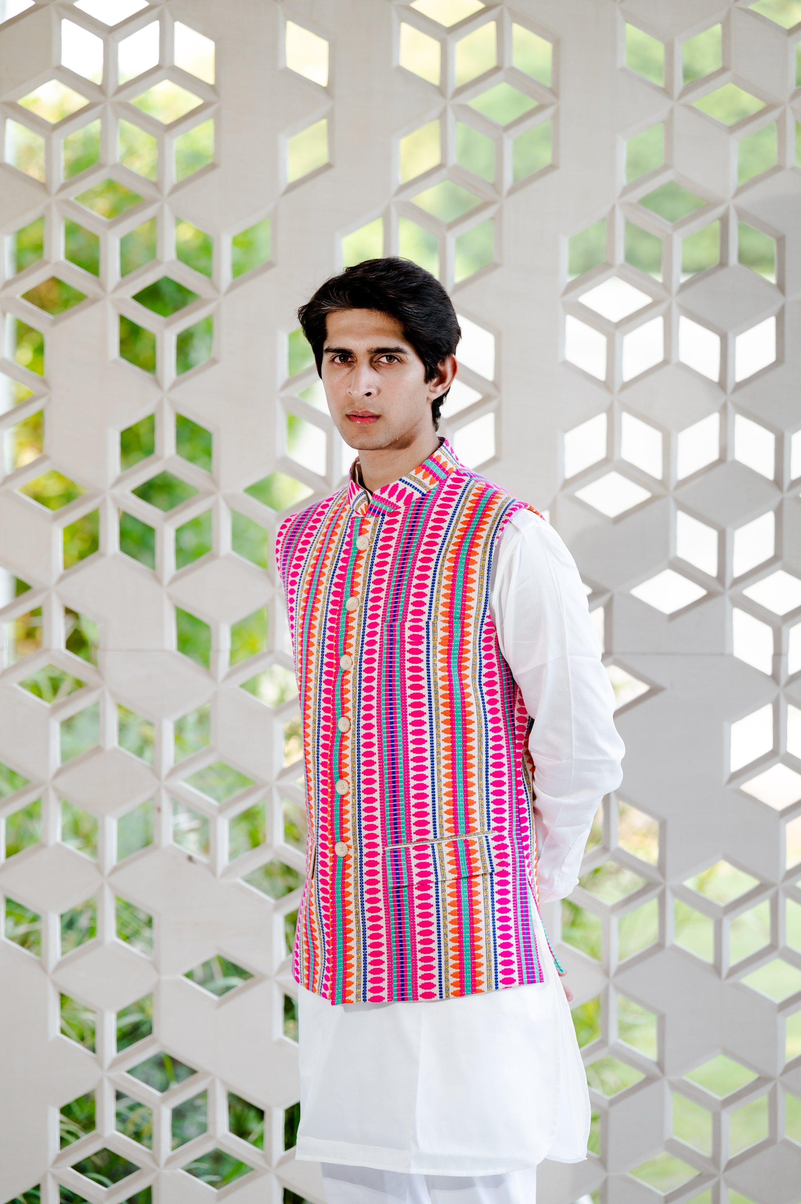 Handpink Nehru Jacket